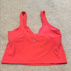 lululemon athletica Women's Pink Sports Tank